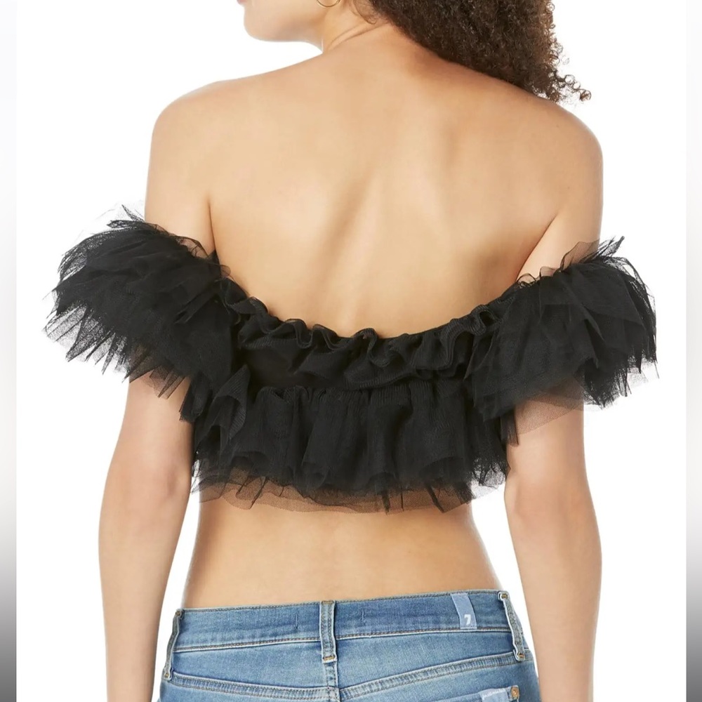 NWT Free People Birthday Cake Cami Black L